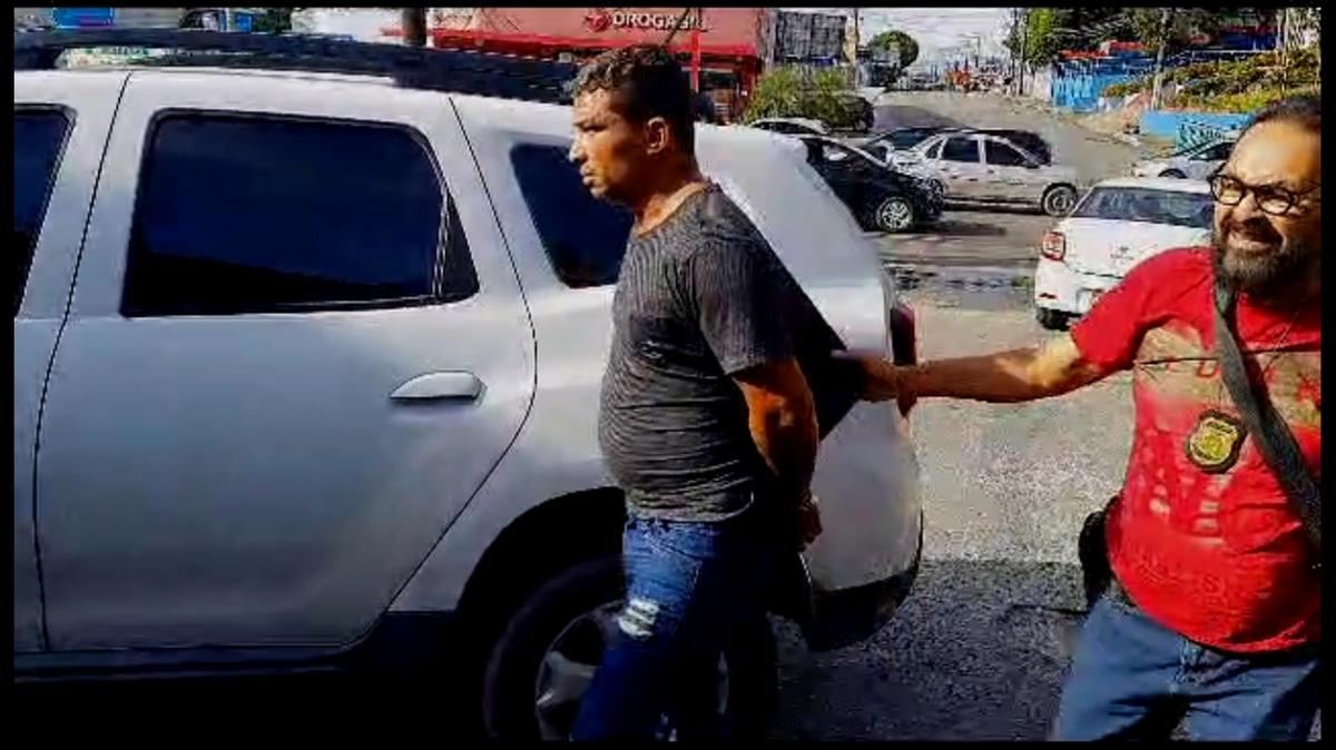 Foragido da Justiça do RN é preso em Manaus por violência doméstica e ameaça