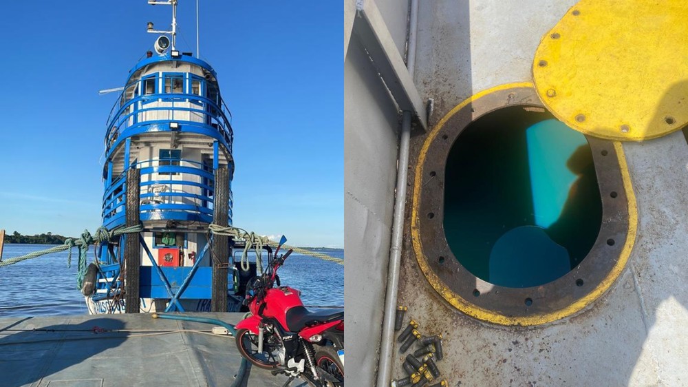 ‘Piratas de rio’ fazem tripulação refém e roubam mais de R$ 1 milhão em combustível no AM, diz polícia