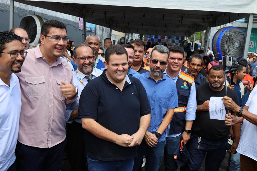 Peixoto participa do lançamento de pacotes de obras da Prefeitura de Manaus