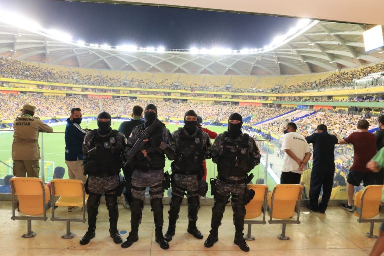 Policiamento em jogo decisivo na Arena da Amazônia será reforçado