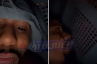 Homem detido grava vídeos dentro da viatura; assista