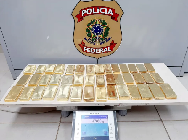 Terceiro investigado em ação que apreendeu 47 kg de ouro em Manaus é preso pela Polícia Federal