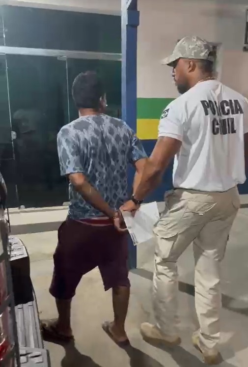 Em Borba, PC-AM prende homem em flagrante por agredir fisicamente sua companheira