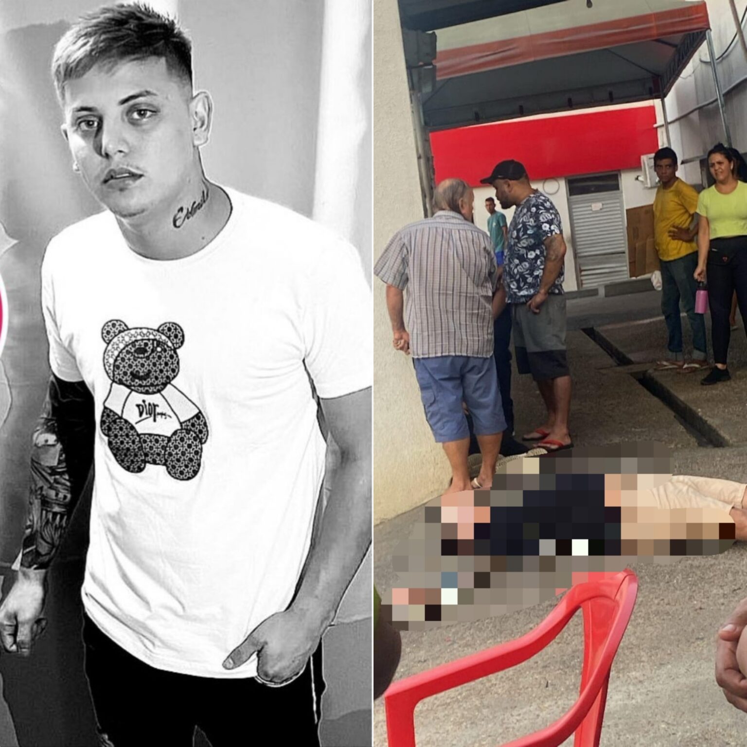 Vídeos: Blogueiro Vitinho cell é brutalmente executado em Manaus