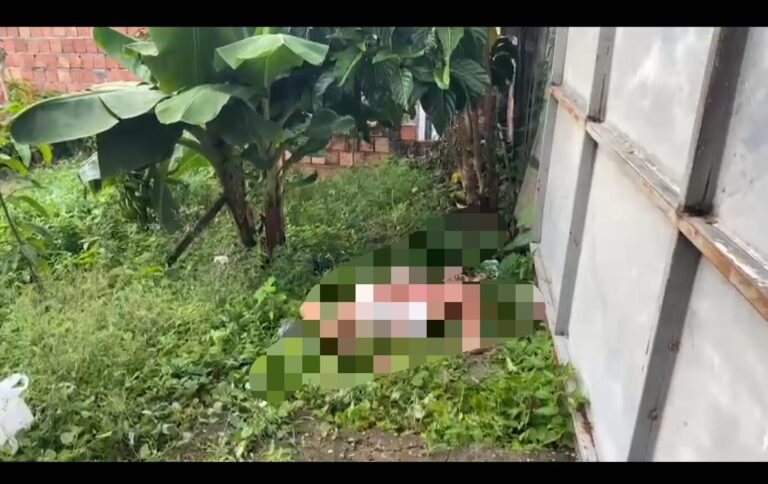 Vídeo: Jovem é encontrado morto na zona leste de Manaus
