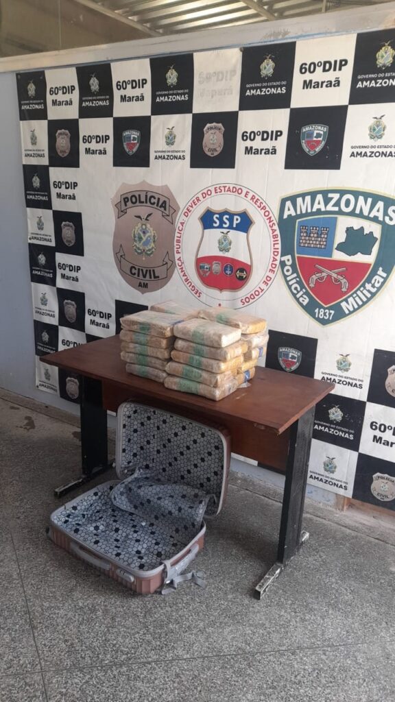 Em Maraã, PC-AM realiza incineração de maconha do tipo skunk avaliada em cerca de R$ 180 mil