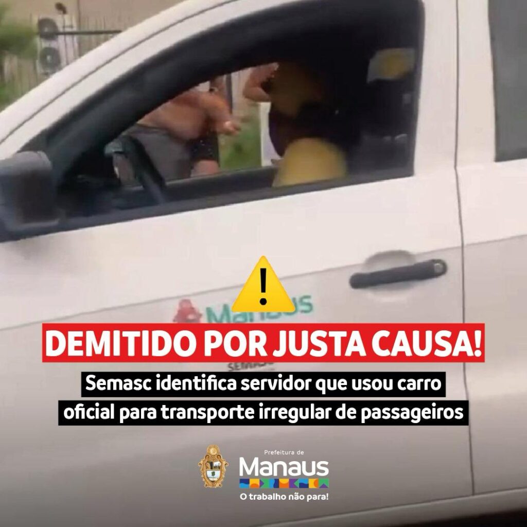 Semasc identifica servidor que usou carro oficial para transporte irregular de passageiros