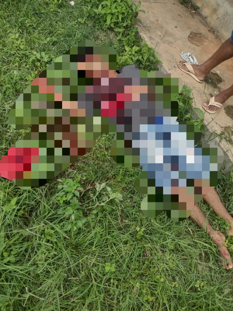 Imagens fortes: No município de Itacoatiara jovem é morto a facadas