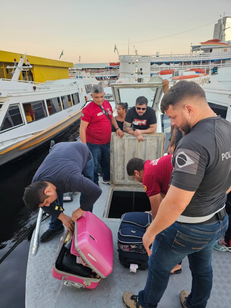 Homem é preso em flagrante por tráfico de drogas no desembarque da Balsa Amarela no Centro de Manaus