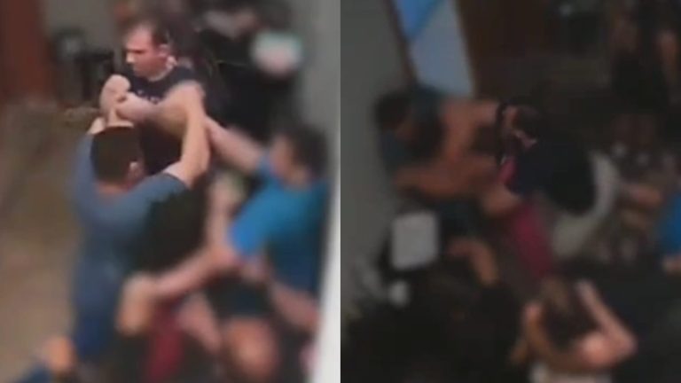 VÍDEO: PM de folga atira em funcionária de bar durante confusão em Manaus