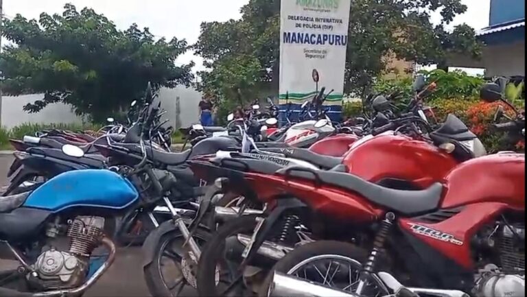 Vídeo: Polícia Civil do Amazonas deflagra operação e apreende 19 motocicletas oriundas de roubos e furtos em Manacapuru