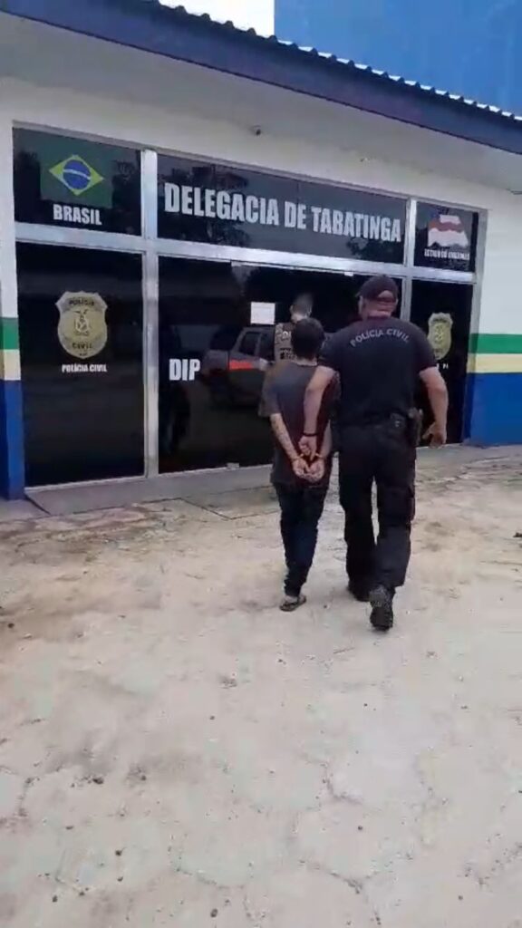 Em Tabatinga, PC-AM prende homem por homicídio qualificado de uma adolescente indígena