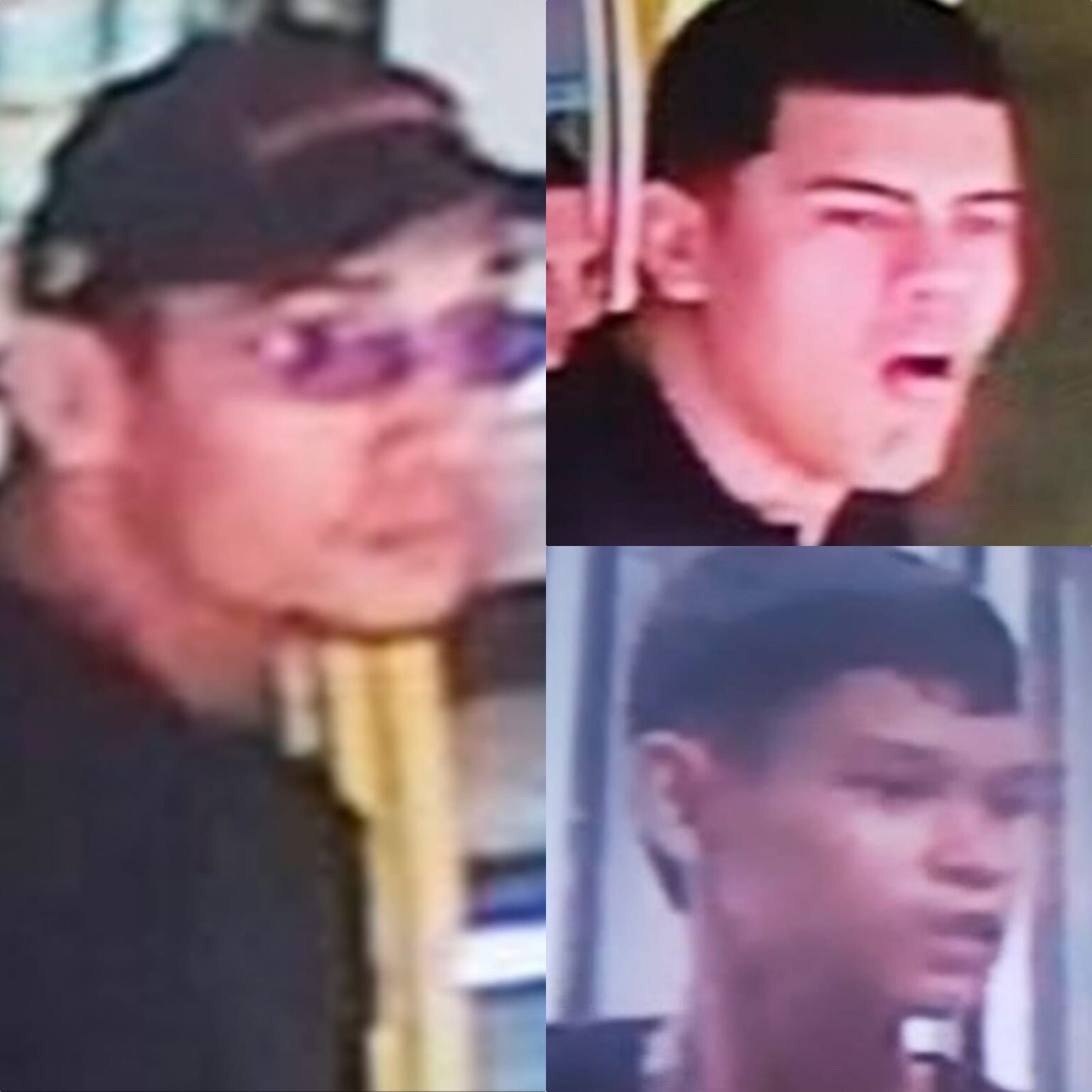 PC-AM divulga imagens de trio suspeito de praticar roubos a estabelecimentos comerciais na zona oeste de Manaus