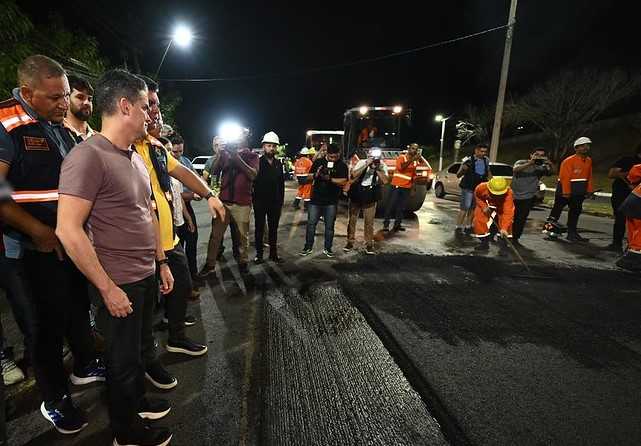 Prefeitura de Manaus inicia recuperação asfáltica da avenida Constantino Nery