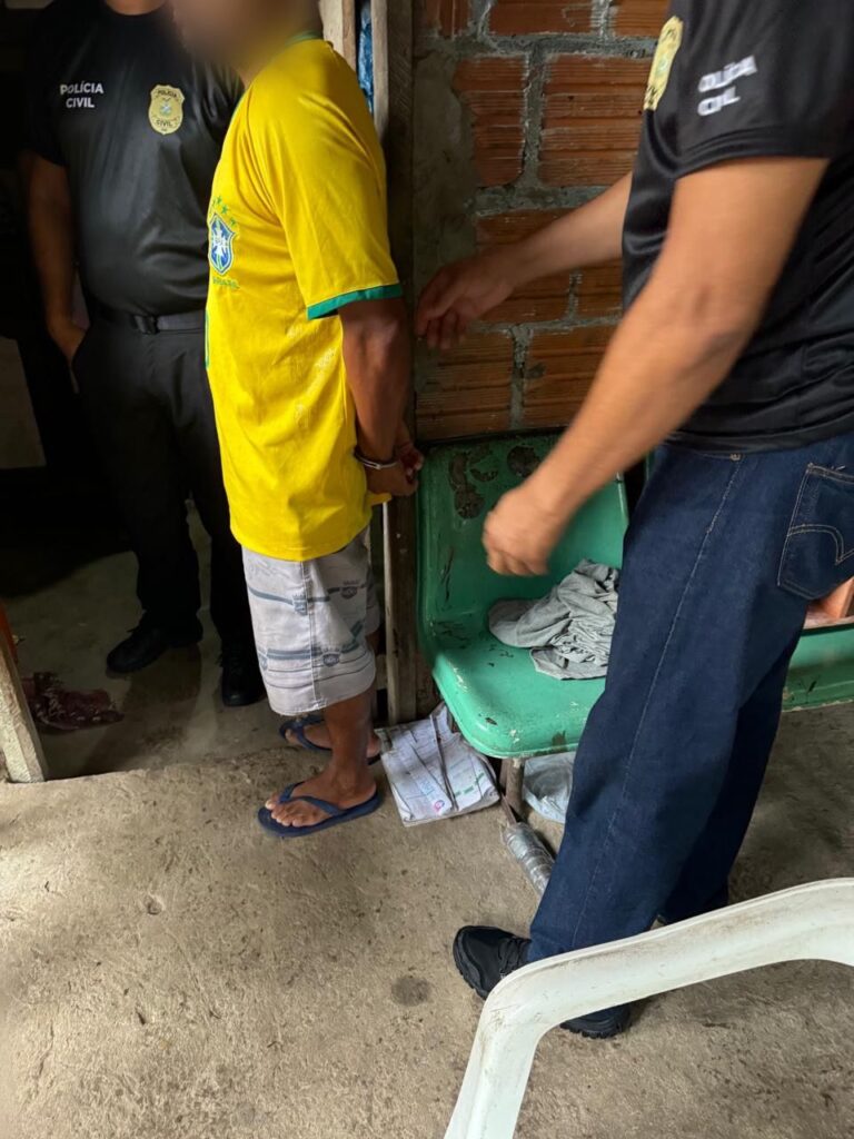 PC-AM prende homem condenado por estupro de vulnerável contra a própria prima