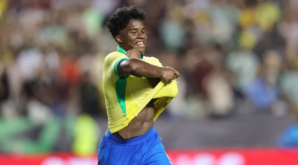 Endrick será titular da Seleção contra o Uruguai, confirma Dorival
