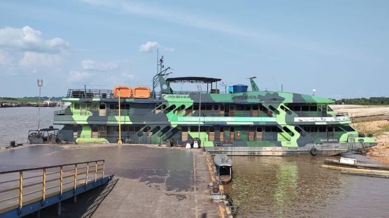 Base Arpão 1: Polícia prende em flagrante homem suspeito de praticar estupro dentro de embarcação nas proximidades de Codajás