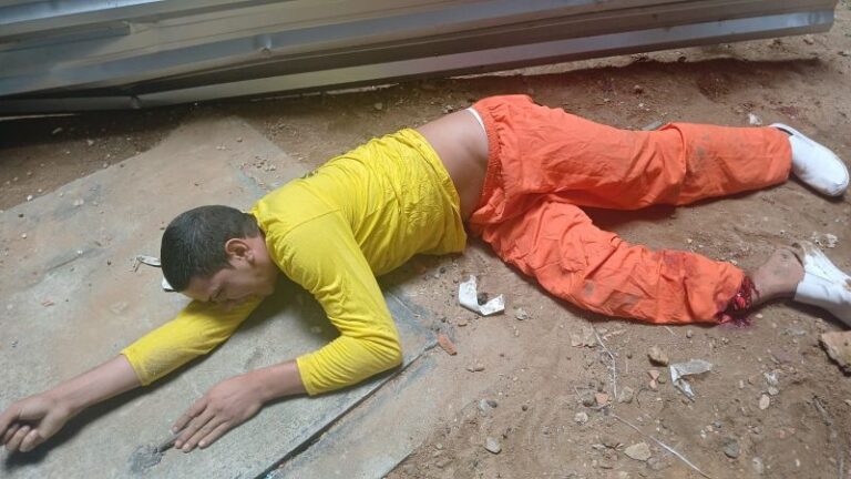 Vídeo: detento pula pela janela para tentar fugir de julgamento em Manaus