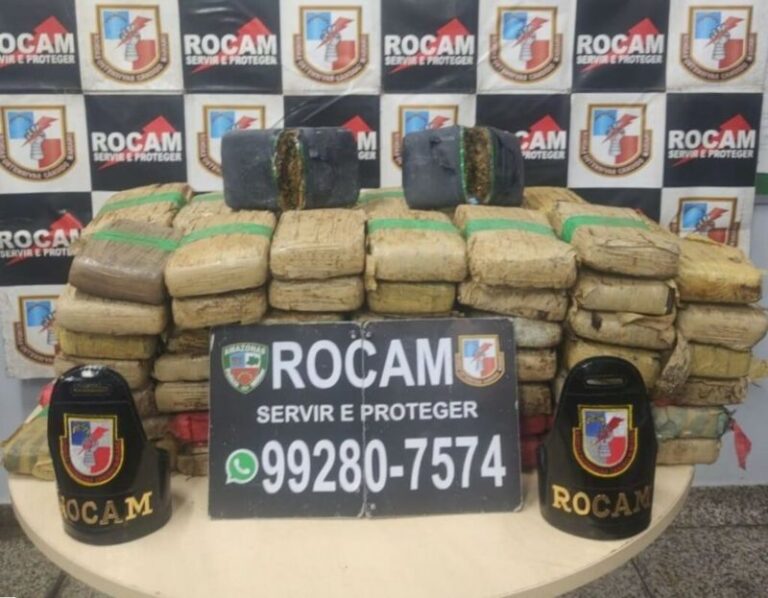 PM apreende droga deixada em balneário por criminosos