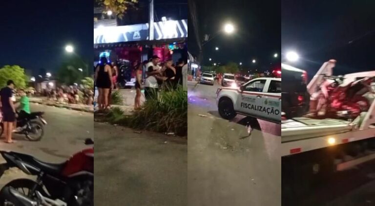 Festa em adega do Viver Melhor termina com apreensão de veículos após rachas e som alto