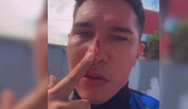 Motoboy é agredido em padaria e colegas realizam protesto com buzinaço