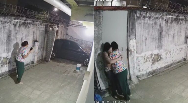 Família vive momentos de pânico durante assalto em garagem no Japiim