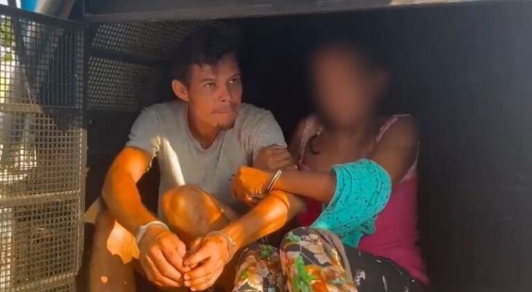 Padrasto e mãe de menina de 13 anos são detidos por abusos contra menor