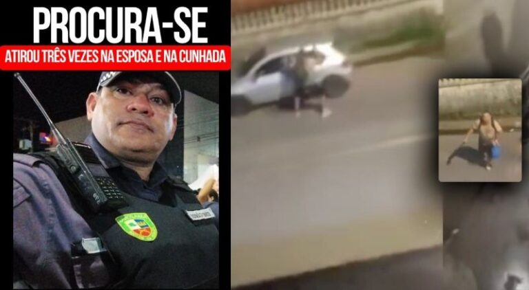 Policial militar permanece foragido após ataque a ex-companheira e namorada