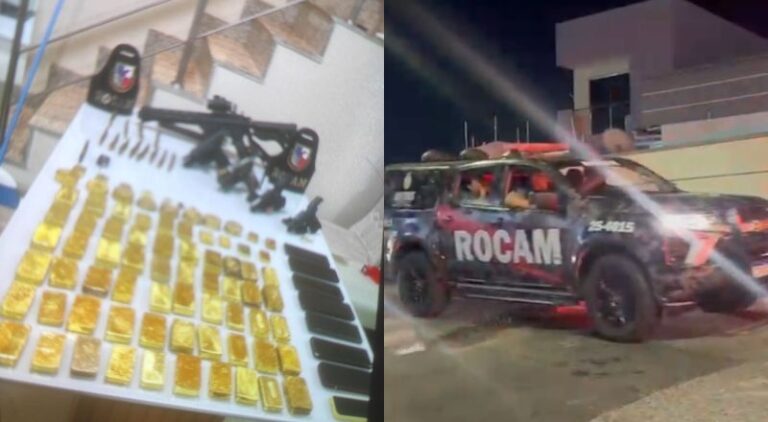 Operação da ROCAM apreende 55 barras de ouro avaliadas em R$ 30 milhões e prende três policiais em Manaus