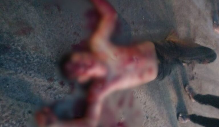 IMAGENS FORTES: Mulher é presa suspeita de matar homem a facadas em Manicoré