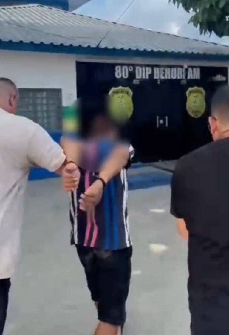 Homem é preso no Amazonas por estuprar enteada de 14 anos e oferecer presentes em troca dos abusos