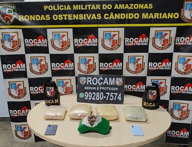 ROCAM apreende arma de fogo durante patrulhamento no Zumbi 1, em Manaus