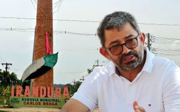 Vídeo; Teto de UBS recém-reformada desaba durante chuva em Iranduba