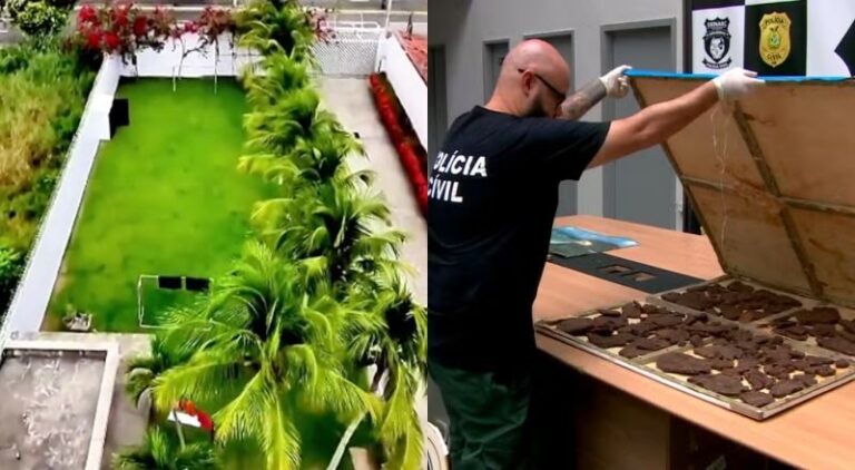 Operação do Denarc apreende 40 kg de “cocaína negra” em mansão de luxo na Ponta Negra