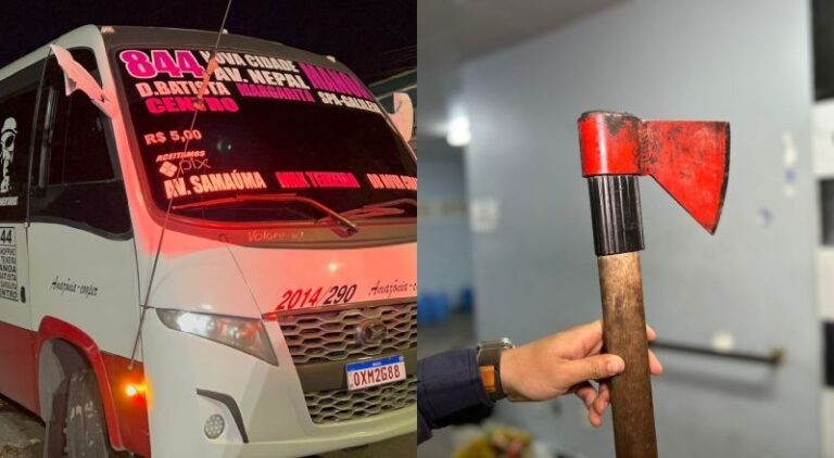 VÍDEO: Briga entre motoristas de ônibus e micro-ônibus causa confusão e vira caso de polícia na Djalma Batista