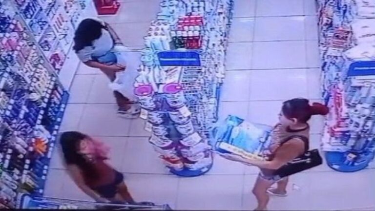 VÍDEO: Câmeras flagram trio furtando drogaria na Zona Leste de Manaus